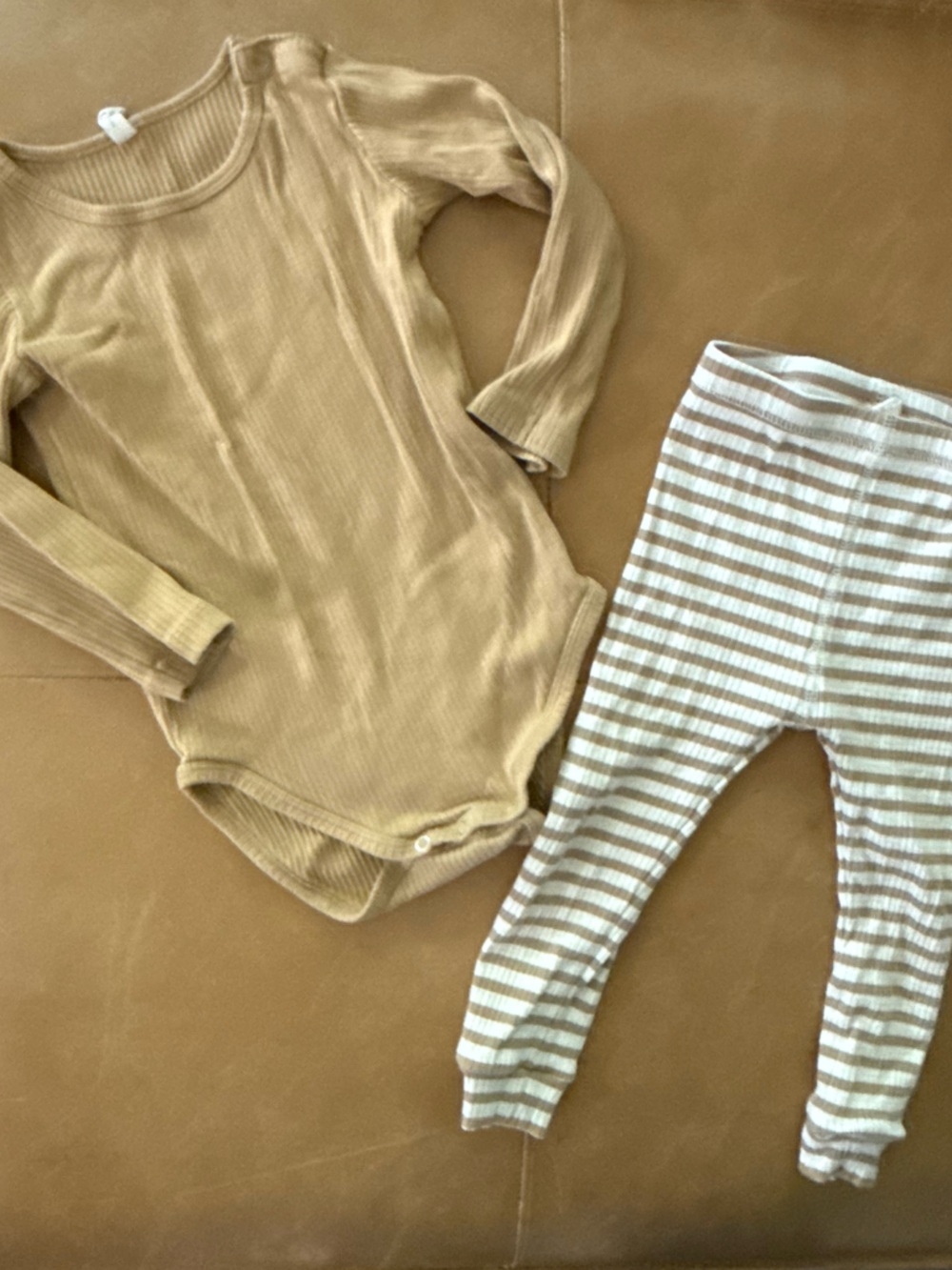 Quincy Mae Onesie and Pants 18-24M